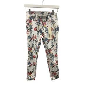 Yelete Floral Print Jegging